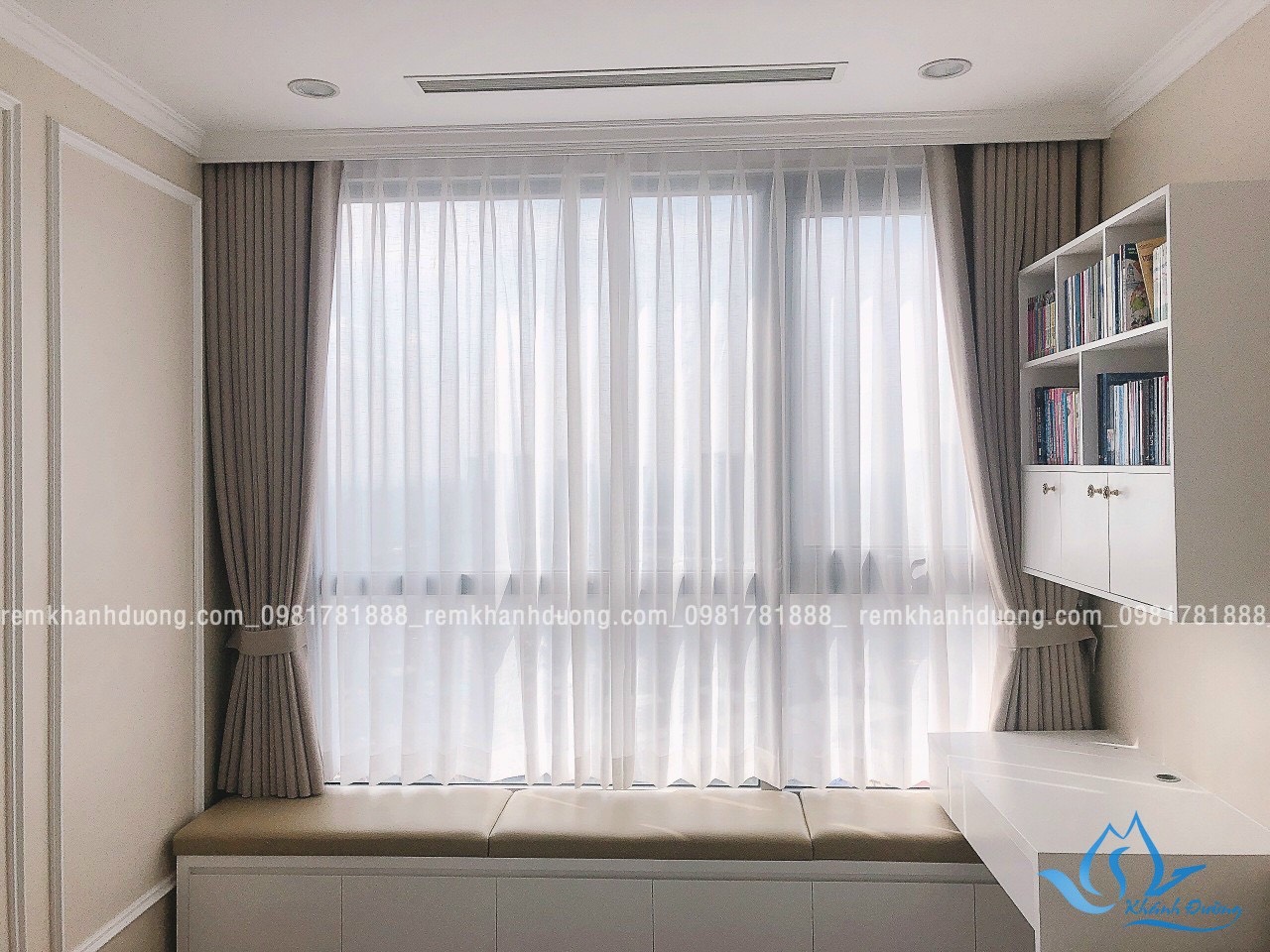 Rèm Vải Nhật Bản - Sự Sang Trọng Từ Xứ Sở Hoa Anh Đào Tại KĐT Dương Nội, Hà Đông