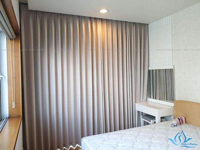 Rèm vải 1 lớp Nhật Bản cao cấp tại Hoàng Hoa Thám