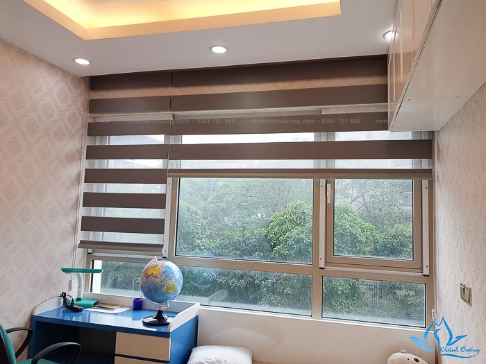Lưu ý khi vệ sinh rèm cửa cầu vồng PO352