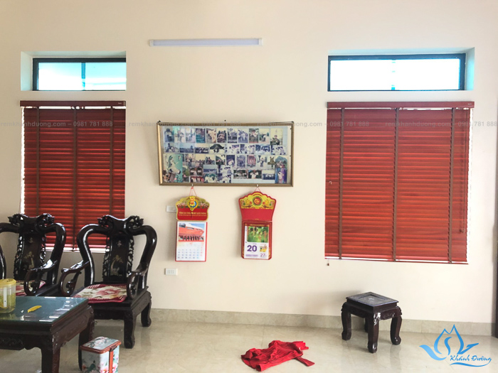 Chất liệu bền đẹp của mẫu rèm gỗ MSJ308