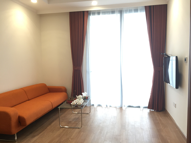 Rèm vải một màu tinh tế dành cho phòng khách