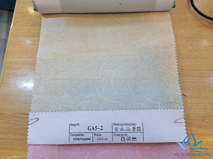 Mẫu rèm vải hai lớp phòng khách tiện nghi Lê Đức Thọ, Hà Nội GA 5-2