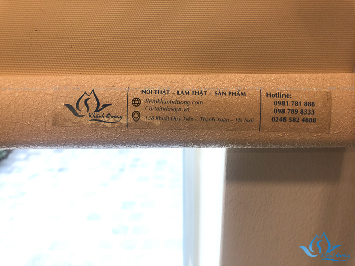 Rèm cuốn RCC-02 có chất liệu bền đẹp