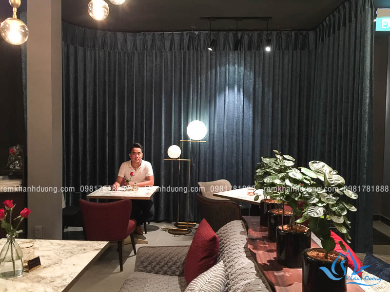 Tư vấn lựa chọn màu sắc rèm vải theo phong cách quán cafe