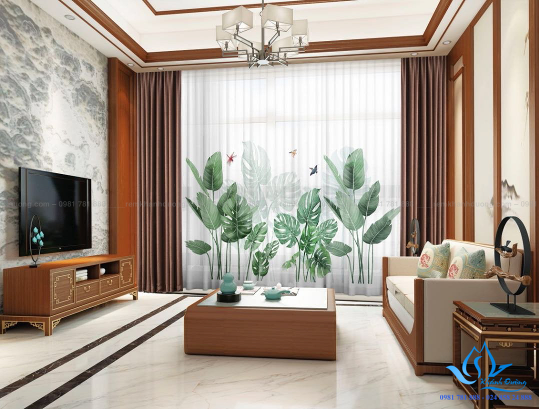 Hé lộ mẫu rèm vải in tranh 3D tại Tôn Đức Thắng RT21