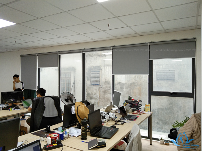 Sắc xám nhạt hiện đại của mẫu rèm KD-993