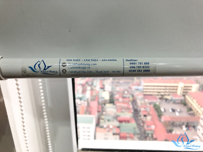 Rèm cuốn chung cư KD-902 có sắc trắng nhẹ nhàng