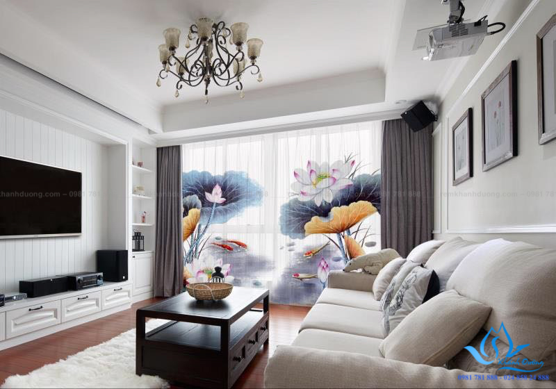 Rèm Khánh Đường cam kết chất lượng của rèm in tranh RT23