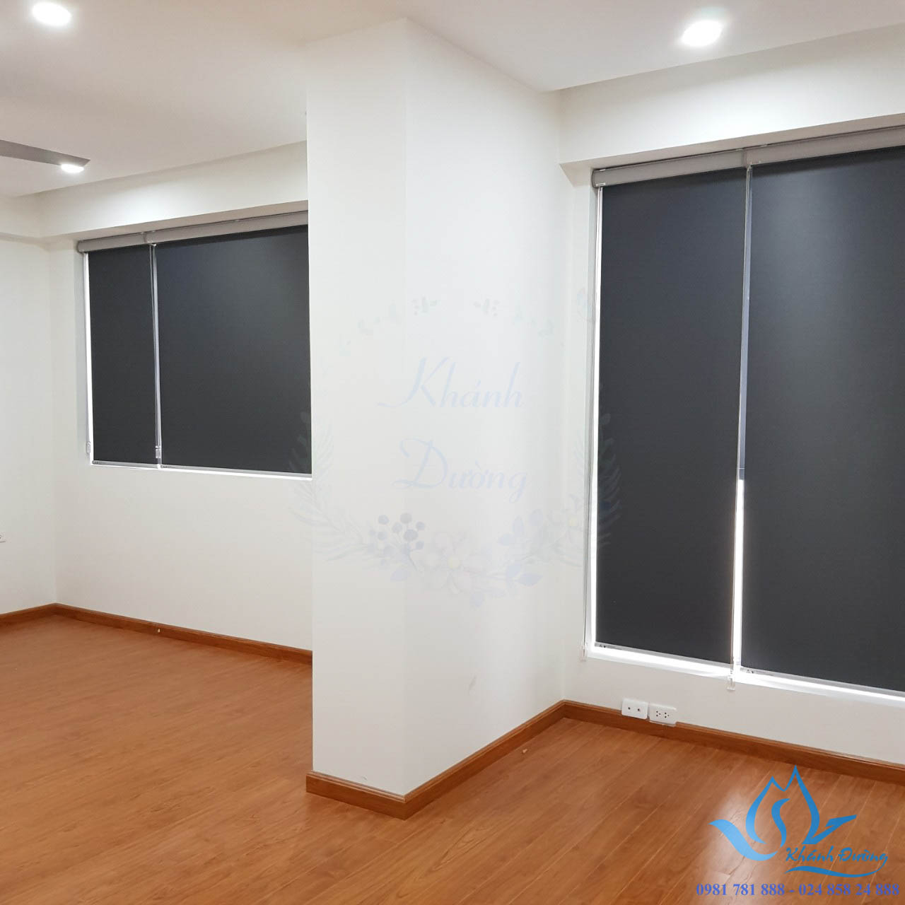 Rèm cuốn trơn đẹp tại Hà Nội