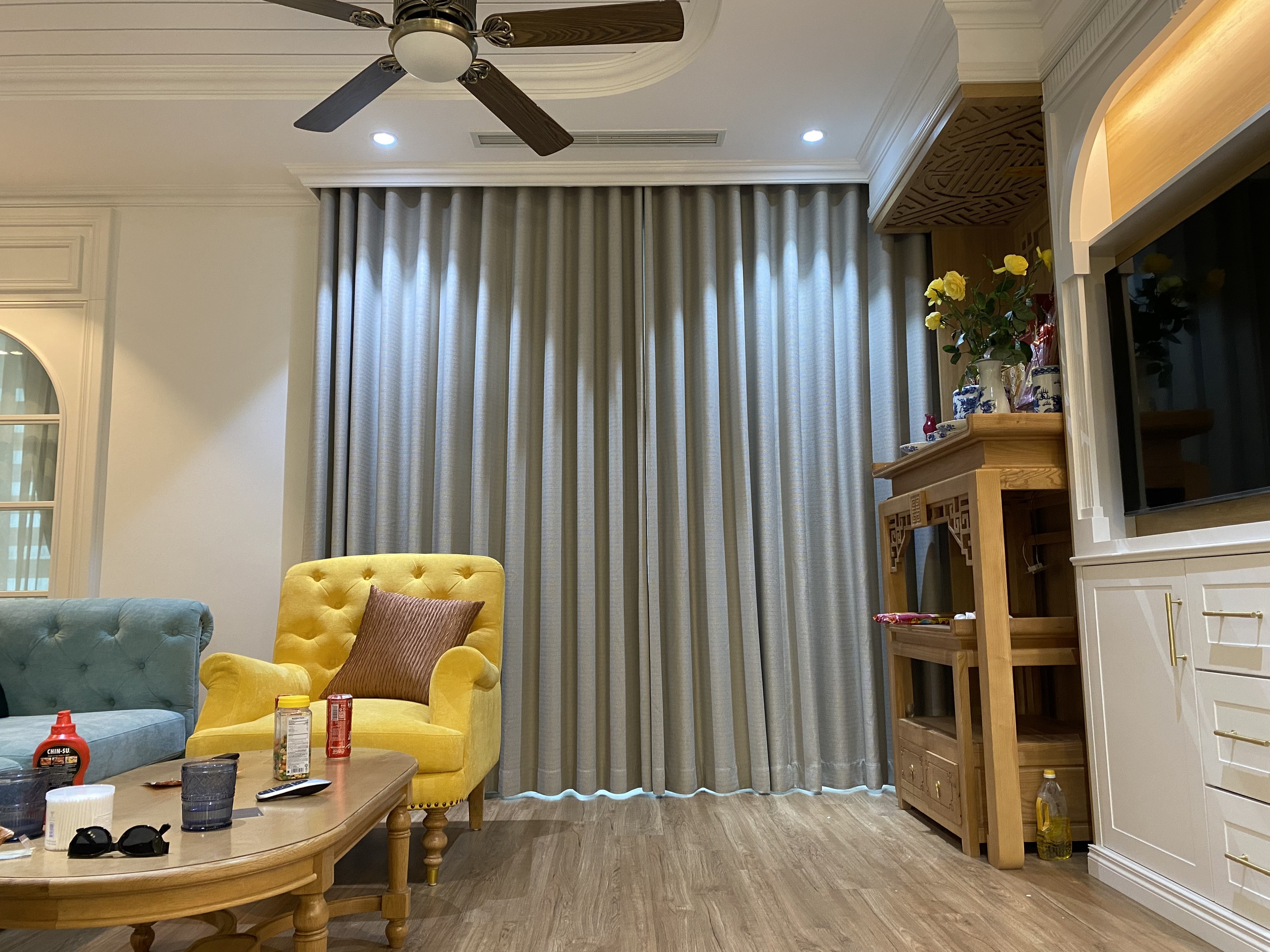 Rèm Vải Hàn Quốc - Sự Kết Hợp Giữa Truyền Thống Và Hiện Đại Tại Vinhomes Smart City, Tây Mỗ, Nam Từ Liêm, Hà Nội