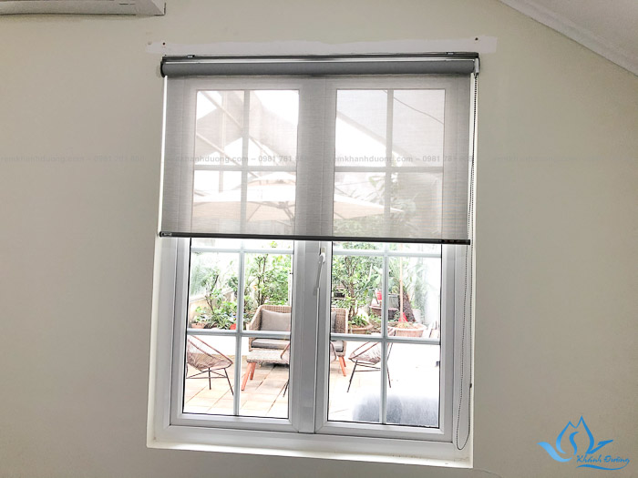 Bật mí ưu điểm của rèm cuốn lưới A4003