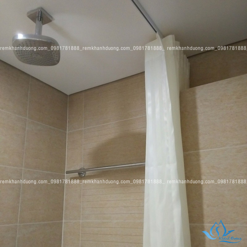 Tiết lộ mức giá tốt của rèm phòng tắm PT110