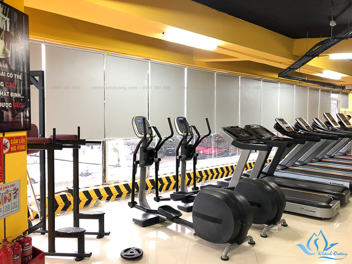 Rèm cuốn cho phòng gym tại Yên Xá