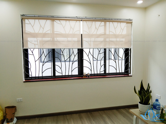 Hé lộ ưu điểm chất liệu của rèm cuốn lưới A4005