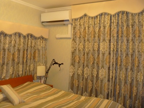 Rèm vải Bỉ cho phòng ngủ trang nhã