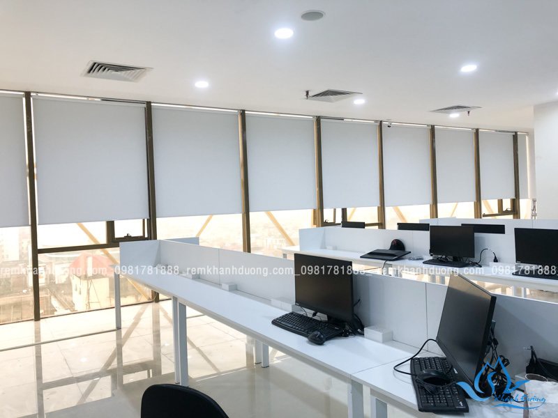 Rèm cuốn sang trọng cho phòng họp, văn phòng tại Trần Duy Hưng