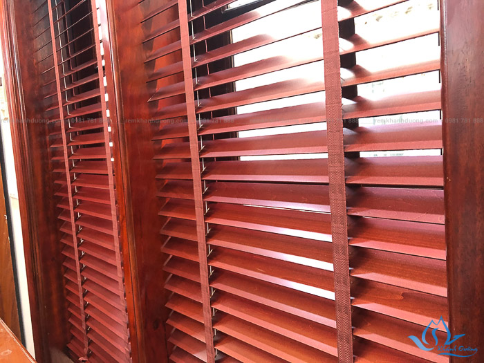 Thông tin chất liệu của rèm gỗ MSJ 305