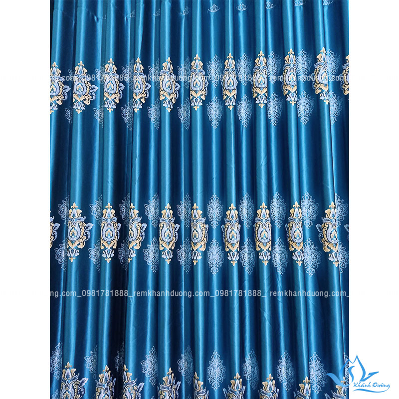 Hé lộ màu sắc sang trọng của rèm vải họa tiết HH024