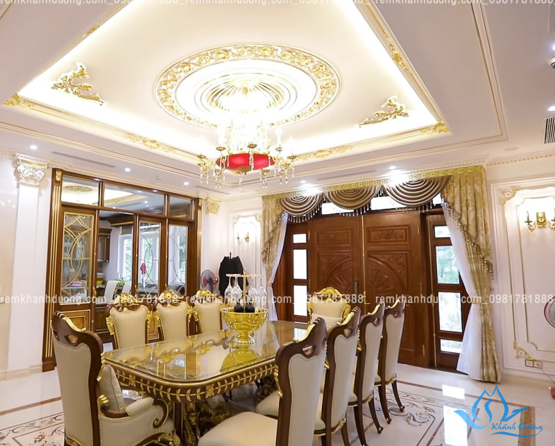Vẻ đẹp thanh lịch của rèm Tân cổ điển CĐ-09