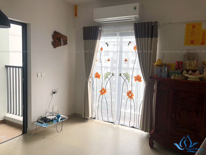 Tư vấn chọn rèm voan thêu tay cho không gian trang nhã, thanh lịch