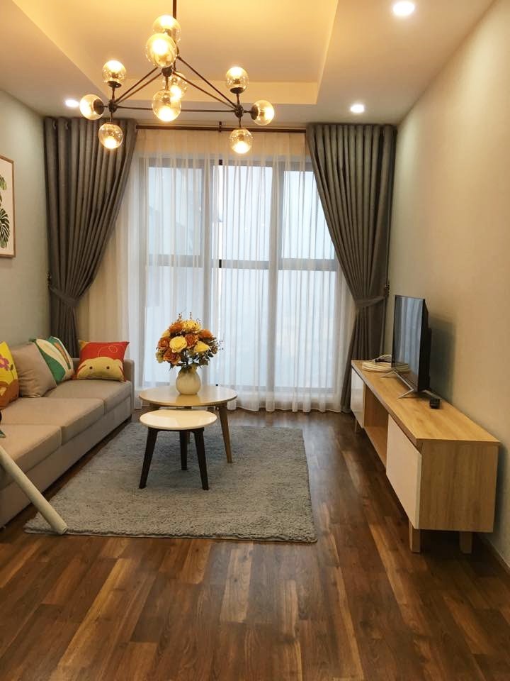 Rèm chung cư cho không gian phòng khách tối giản