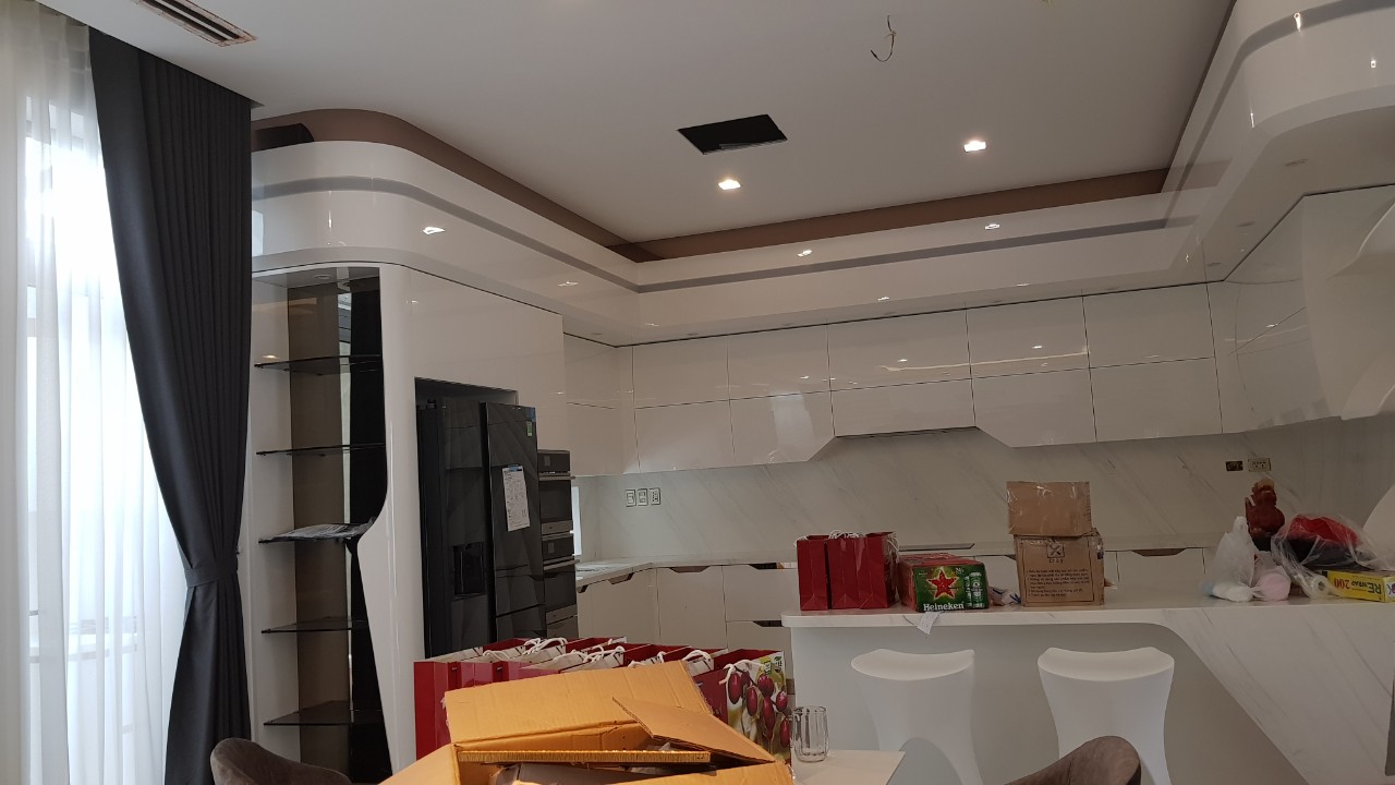 Rèm vải hai lớp sang trọng tại Hà Nội