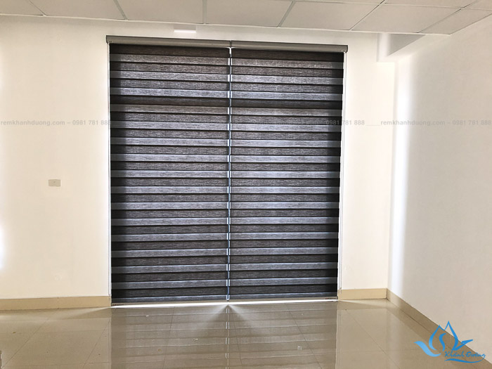 Mẫu rèm cầu vồng đẹp cho không gian nhà mặt phố tại Hà Nội