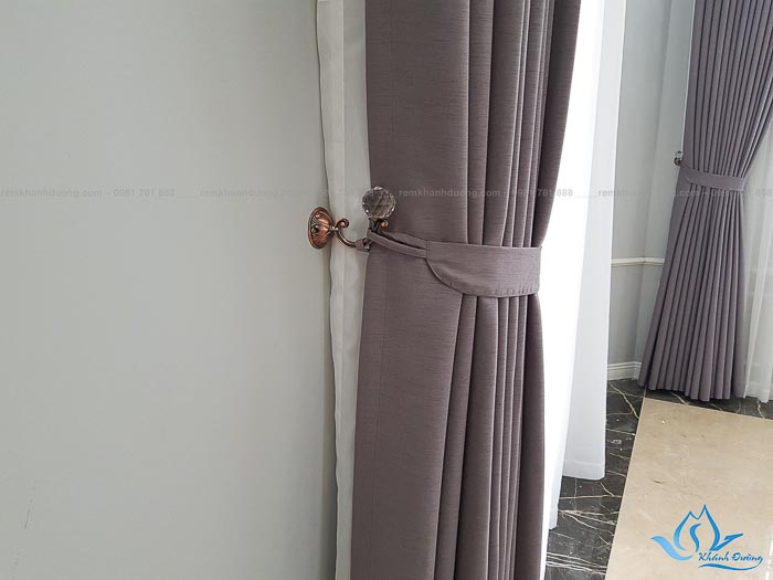 Lắp Đặt Rèm Vải Biệt Thự Ở Đồng Trúc, Thạch Thất