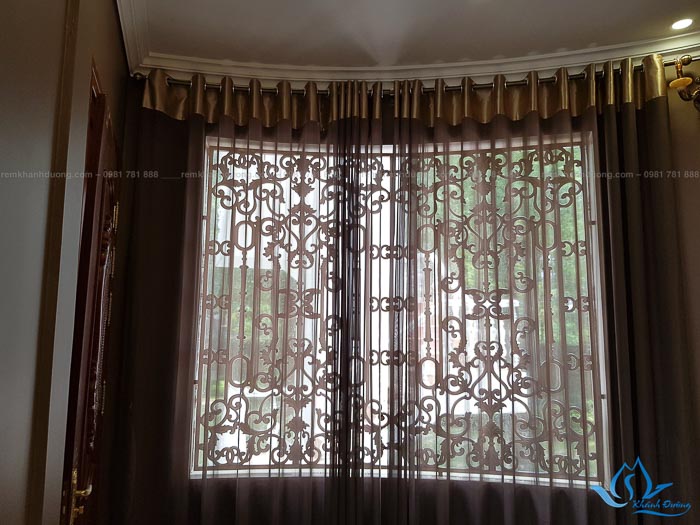 Lắp Đặt Rèm Vải Biệt Thự Ở Đồng Trúc, Thạch Thất