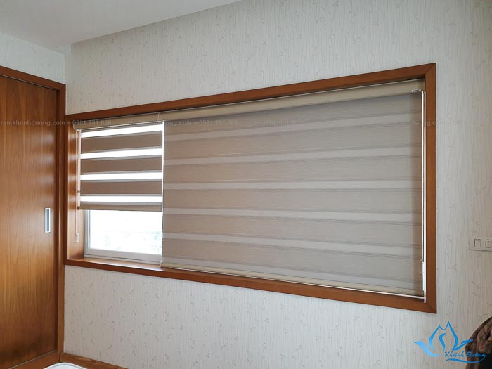Rèm cầu vồng được làm từ 100% polyester bền đẹp có khả năng chống nắng cao