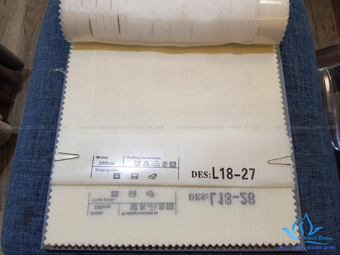 Bật mí về rèm vải hai lớp hiện đại giá rẻ tại Đình Thôn- Hà Nội L18-27