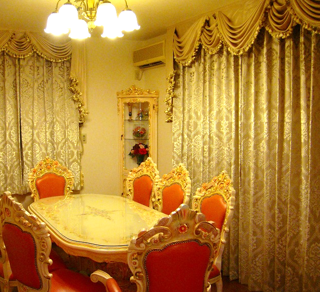 Báo giá rèm nữ hoàng đẹp cho phòng ăn