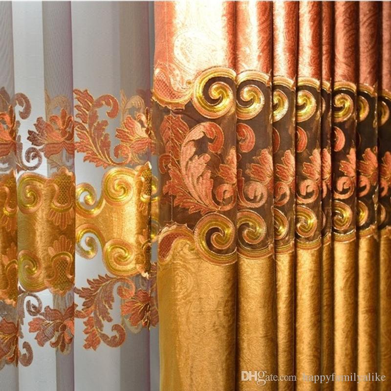 Rèm cổ điển phòng khách thu hút