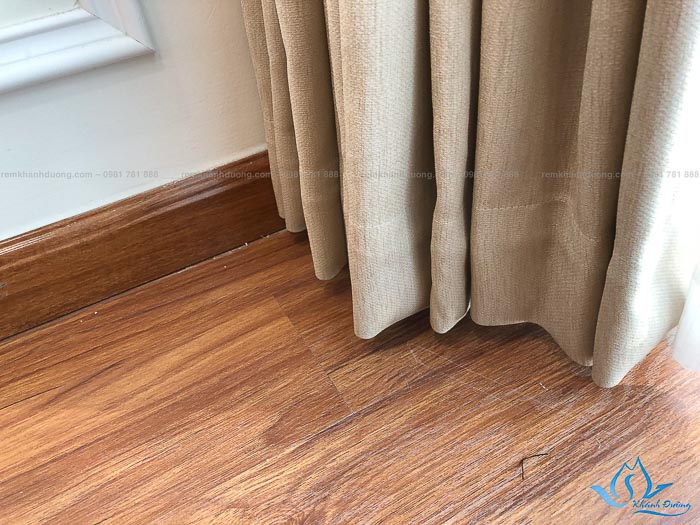 Rèm cửa sổ hai lớp vải thô cao cấp ở Ngụy Như Kon Tum mã TM 60