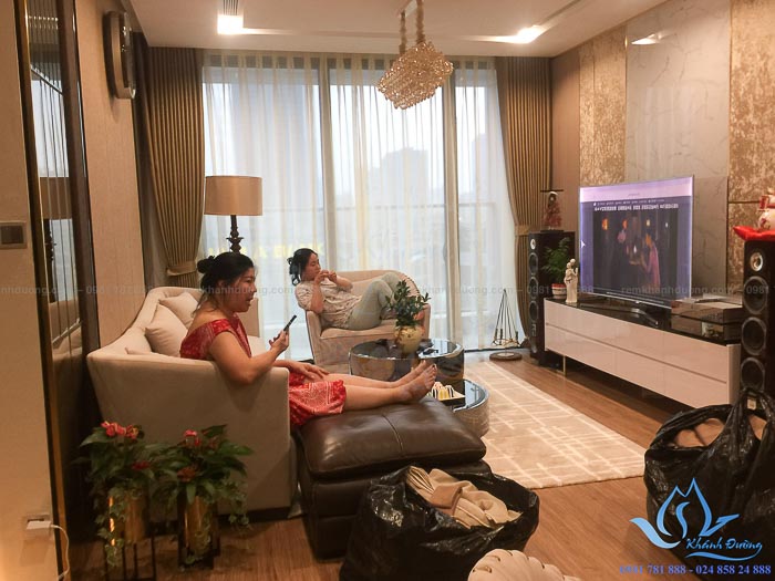 Chọn rèm vải cao cấp sang trọng cho phòng khách tại Liễu Giai TM-75-15