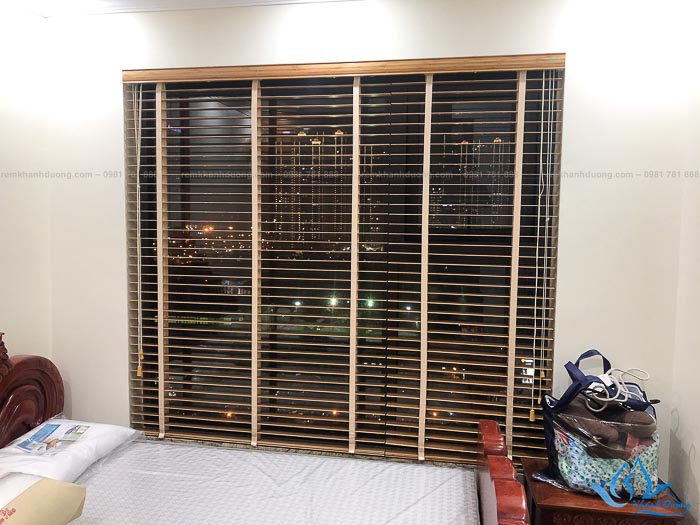 Mành gỗ tùng tự nhiên cao cấp tại Viêt Đức Complex Thanh Xuân