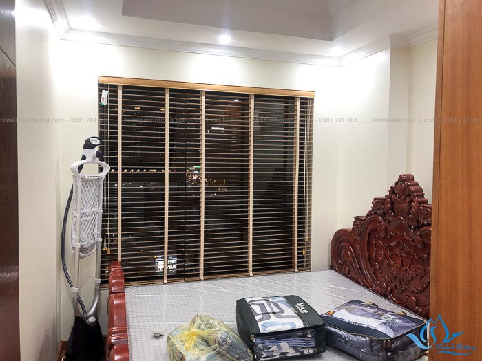 Rèm cửa gỗ tùng phù hợp cho nhiều không gian trong căn hộ