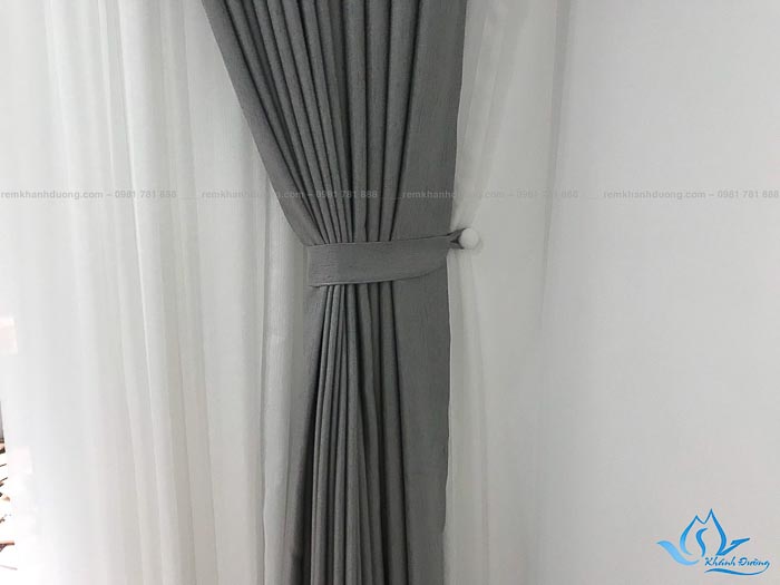 Rèm cửa hai lớp sang trọng PD 10 ở chung cư An Lạc, Nam Từ Liêm
