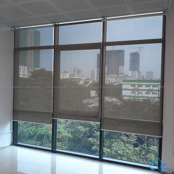 Công trình rèm cuốn lưới đẹp tại T4 The Sun - Mễ Trì