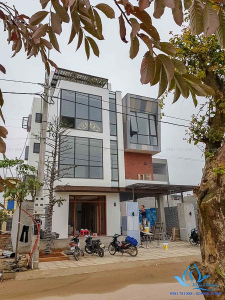 CÔNG TRÌNH RÈM VẢI HAI LỚP TẠI NHÀ ANH HÒA Ở BỈM SƠN TỈNH THANH HÓA