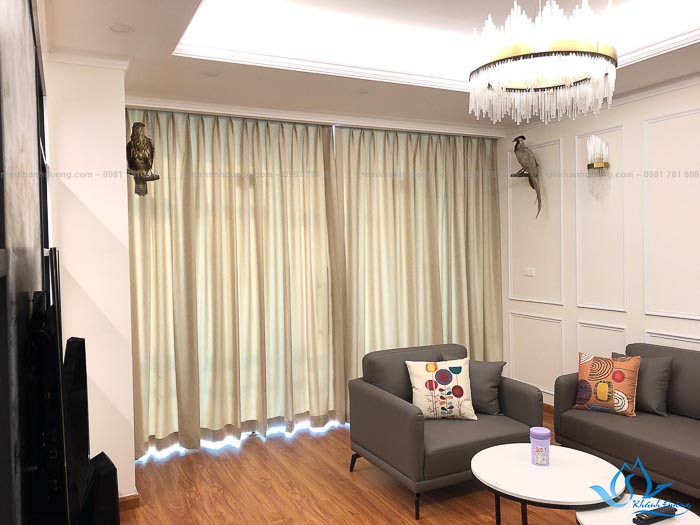 Công trình rèm vải hai lớp và mành ngang ở Ngụy Như Kon Tum