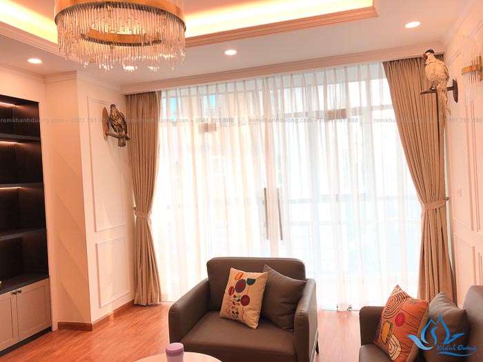 Công trình rèm vải hai lớp và mành ngang ở Ngụy Như Kon Tum