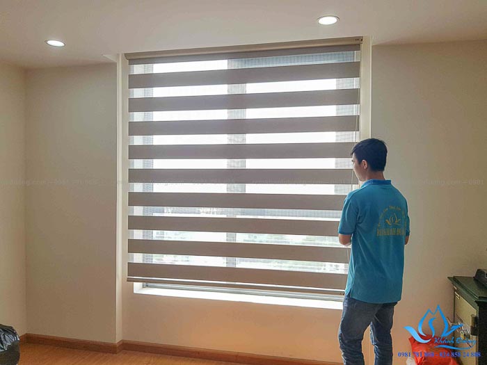 CÔNG TRÌNH THỰC TẾ RÈM CẦU VỒNG NHÀ CÔ HƯƠNG TẠI YÊN HÒA