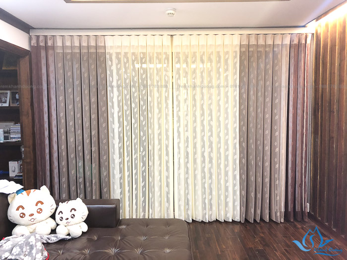 Rèm đứng Elise ấn tượng, độc đáo cho phòng khách đẳng cấp
