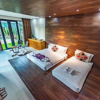 Giới thiệu mẫu rèm spa đẹp tinh tế tại Cầu Giấy, Hà Nội MA 13