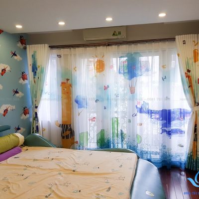 Báo giá rèm 3d phòng trẻ