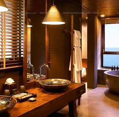 Giới thiệu rèm cửa trang trí spa rèm gỗ tại Bà Triệu, Hà Nội MA 14