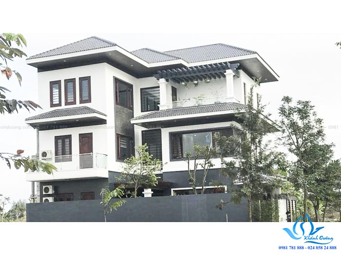 Giới thiệu mẫu rèm cửa biệt thự sang trọng tại KĐT Ecopark GP452
