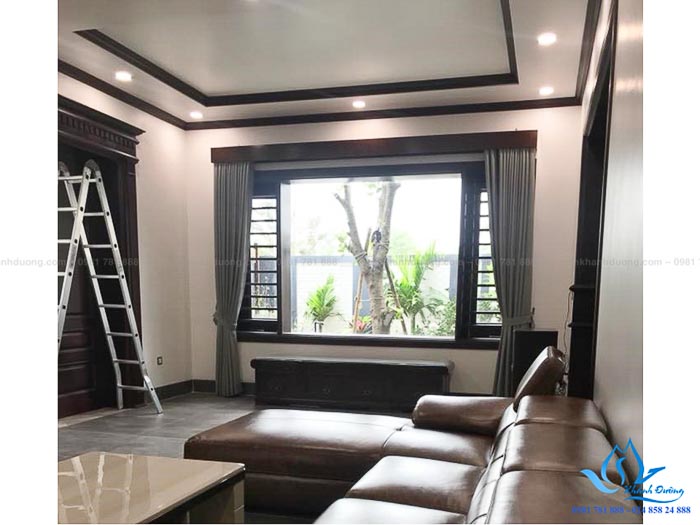 Giới thiệu mẫu rèm cửa biệt thự sang trọng tại KĐT Ecopark GP452