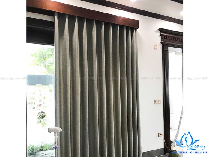 Giới thiệu mẫu rèm cửa biệt thự sang trọng tại KĐT Ecopark GP452